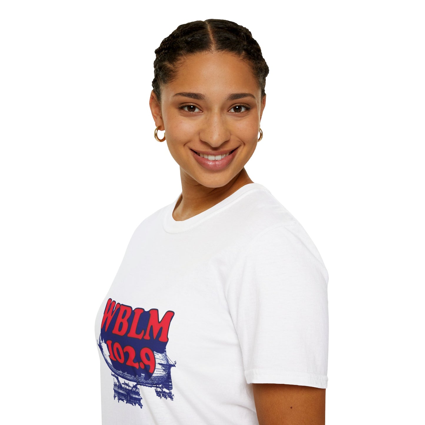 WBLM 102.9 Retro Radio Logo T-Shirt