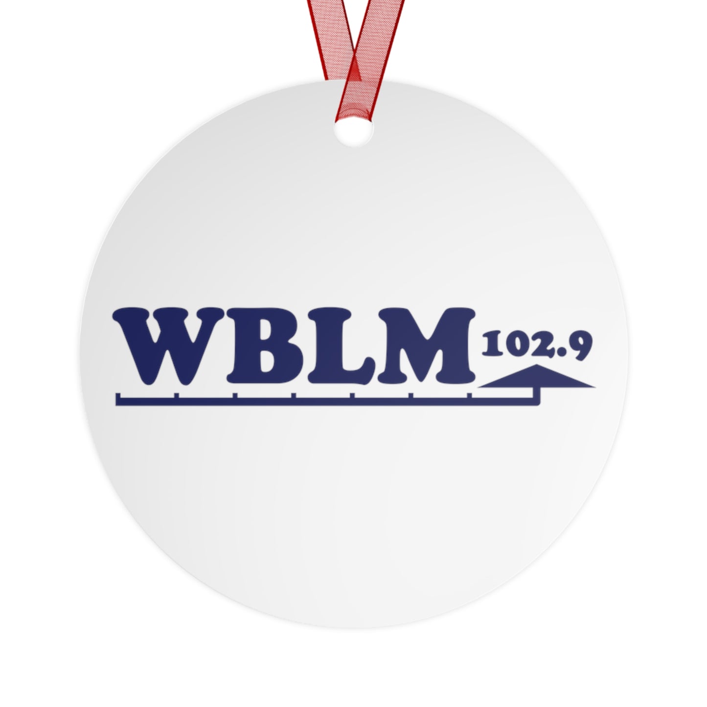WBLM 102.9 Metal Ornaments - Classy Year Round