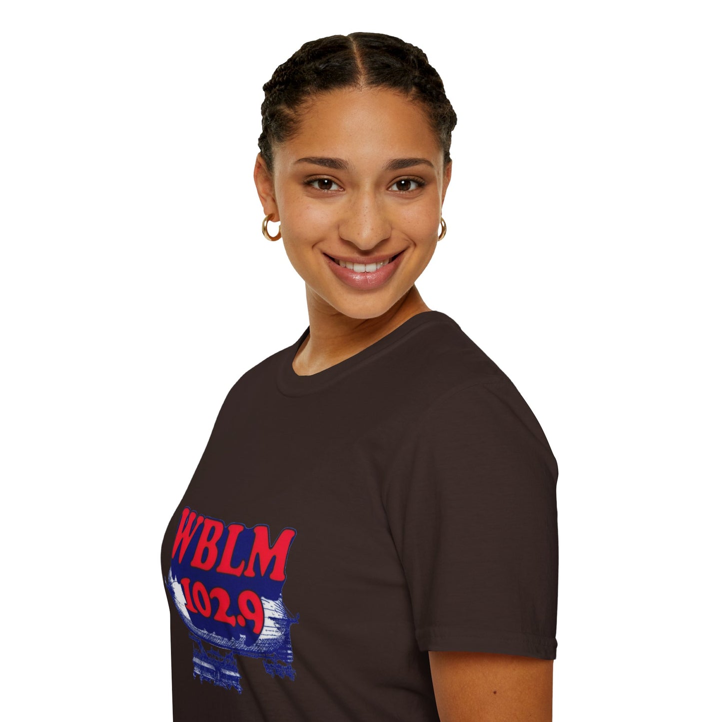 WBLM 102.9 Retro Radio Logo T-Shirt