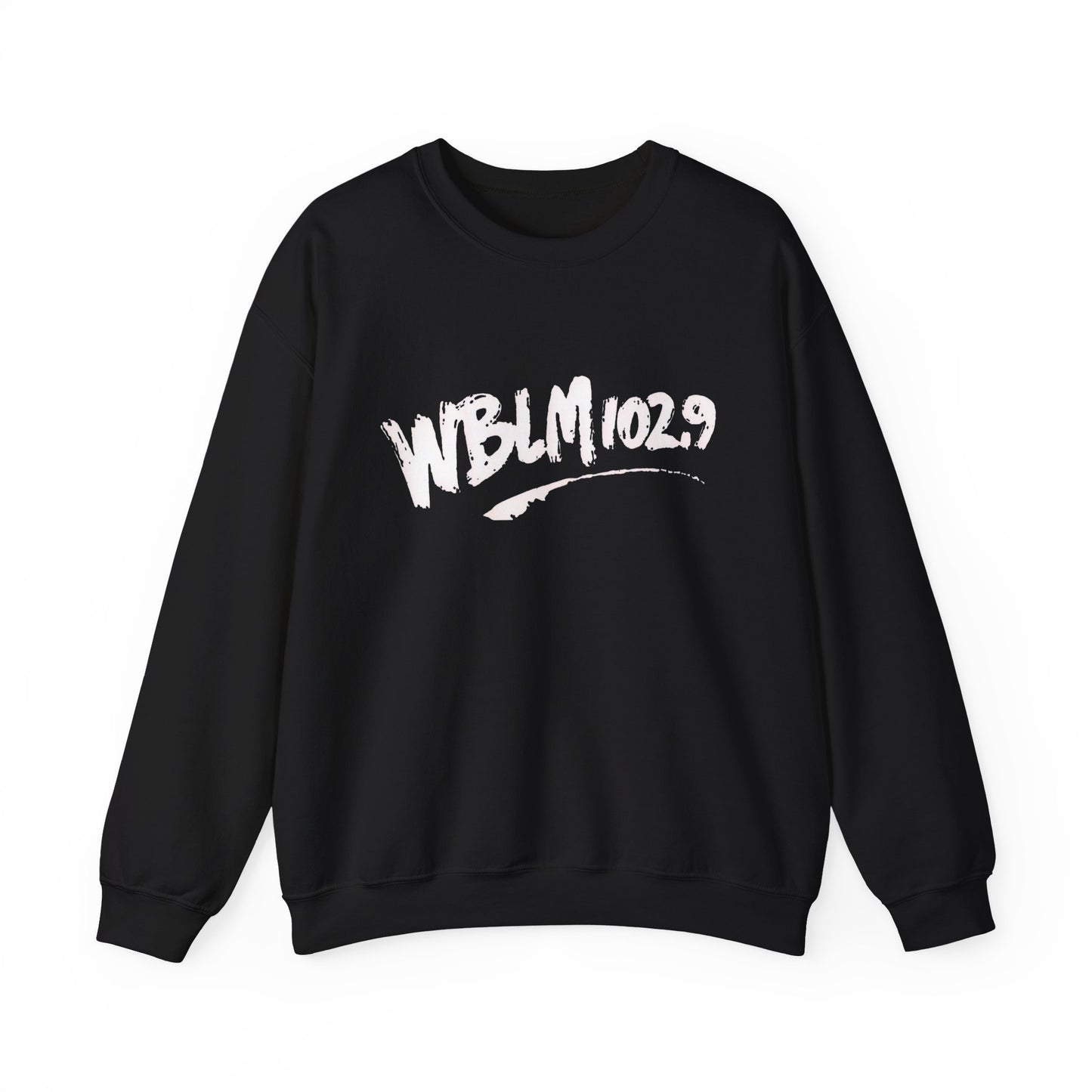 WBLM 102.9 Scrawl Logo Crewneck Sweatshirt