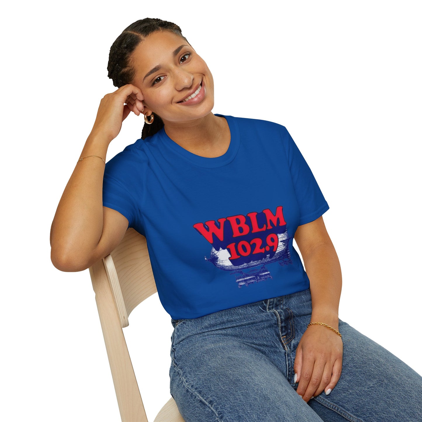 WBLM 102.9 Retro Radio Logo T-Shirt