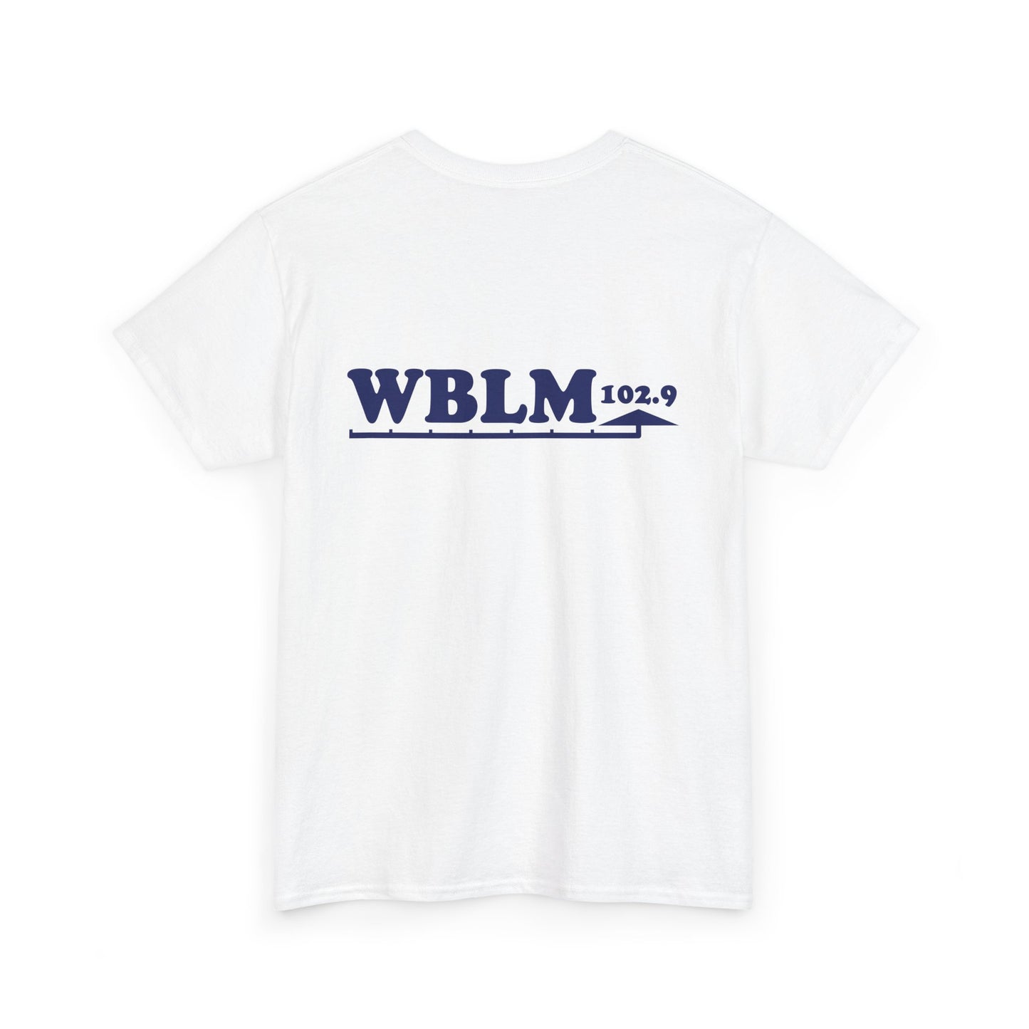 Vintage WBLM Radio Station T-Shirt, Retro Music Tee