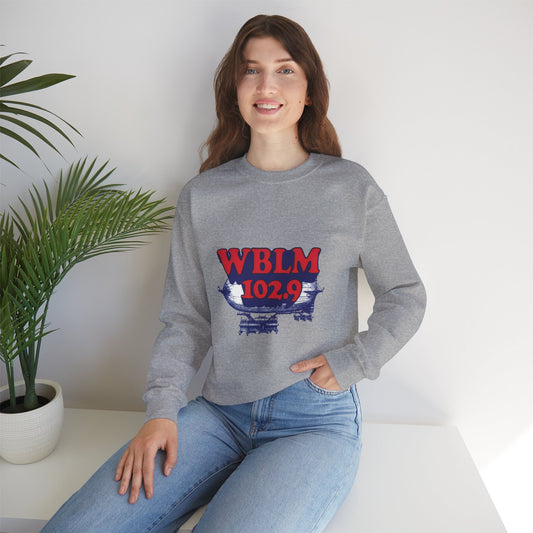WBLM 102.9 Retro Radio Logo Sweatshirt