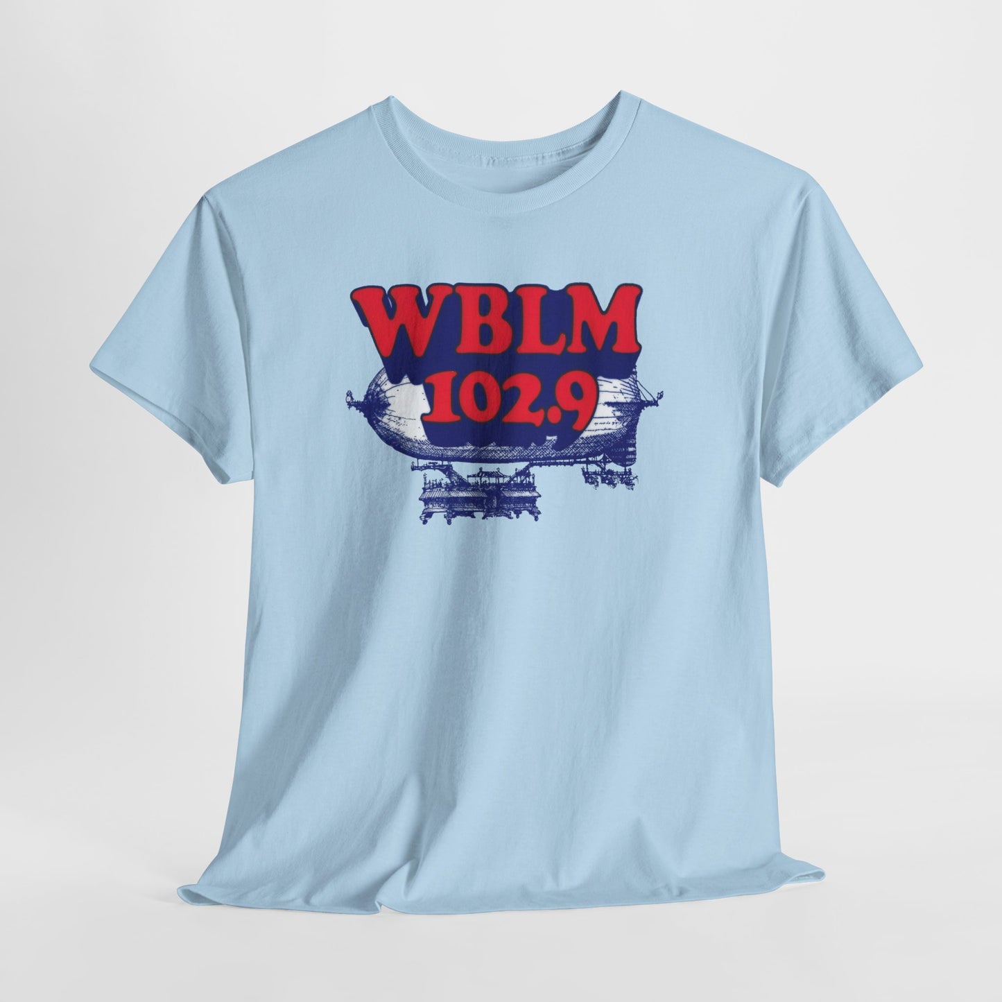 Vintage WBLM Radio Station T-Shirt, Retro Music Tee