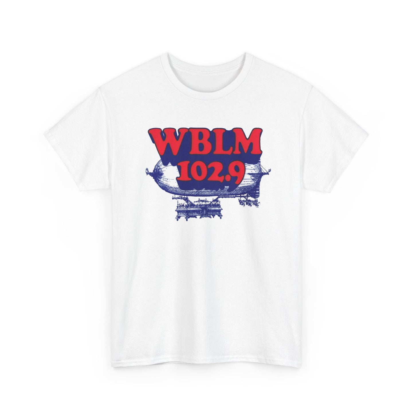 Vintage WBLM Radio Station T-Shirt, Retro Music Tee