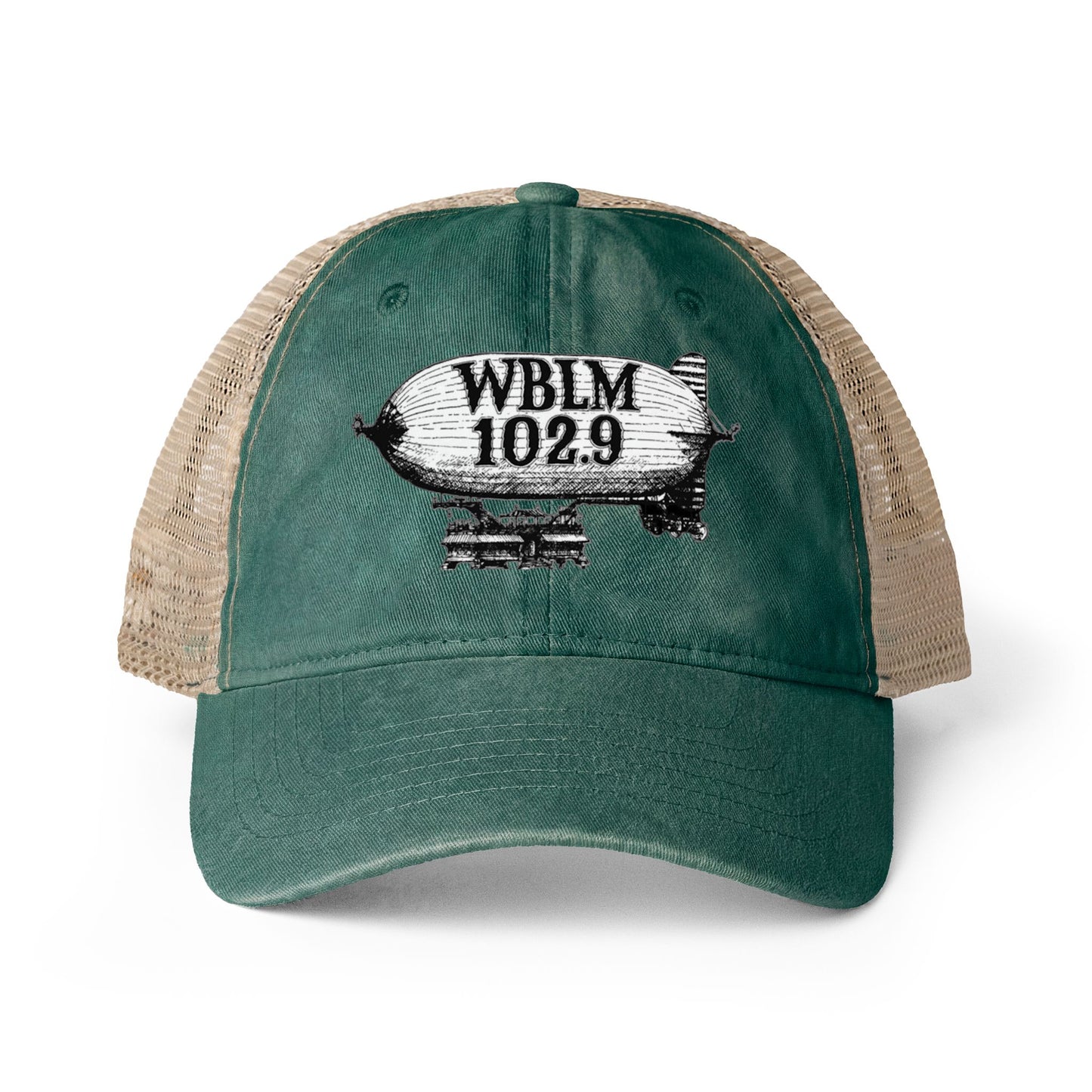 WBLM Blimp Women's Washed Mesh-Back Cap