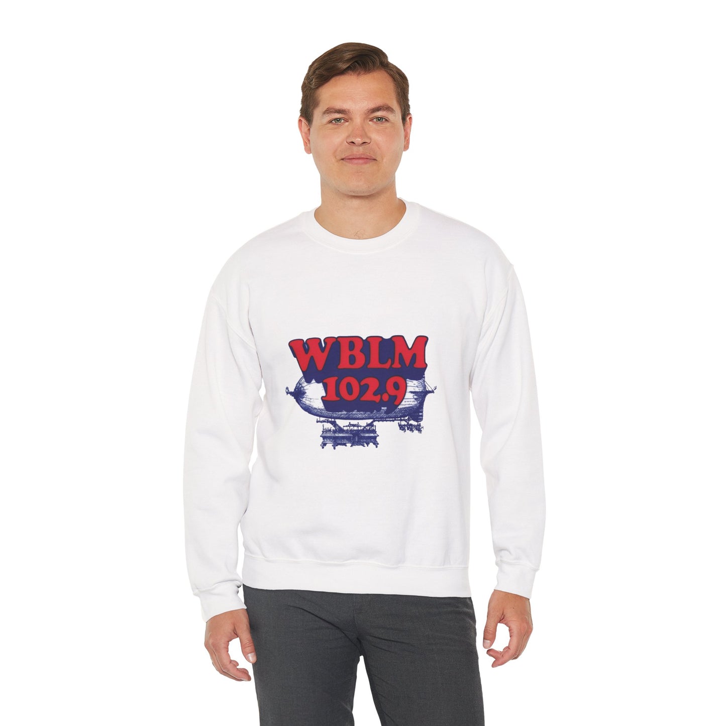 WBLM 102.9 Retro Radio Logo Sweatshirt