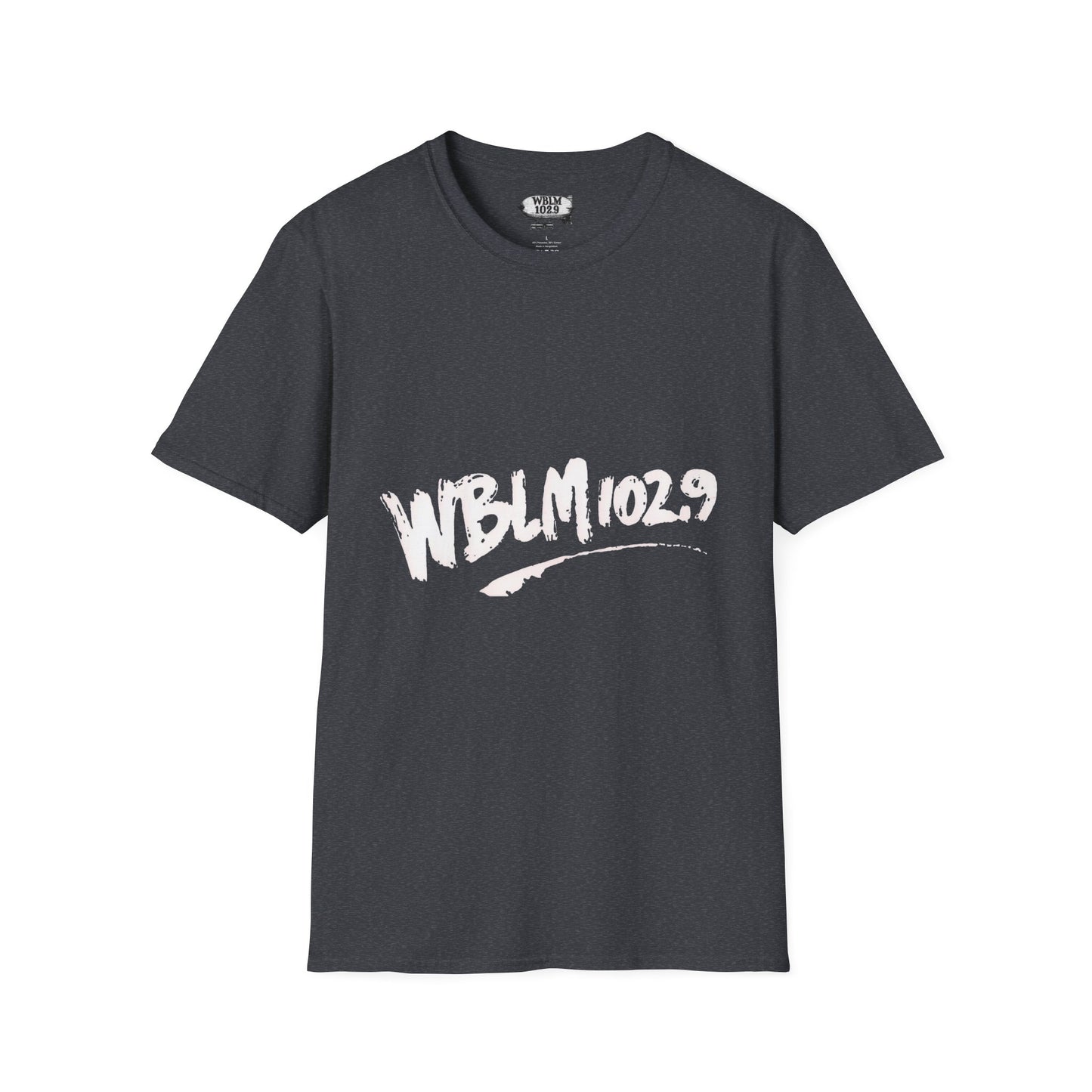 WBLM 102.9 Scrawled Logo Soft Heather Tee