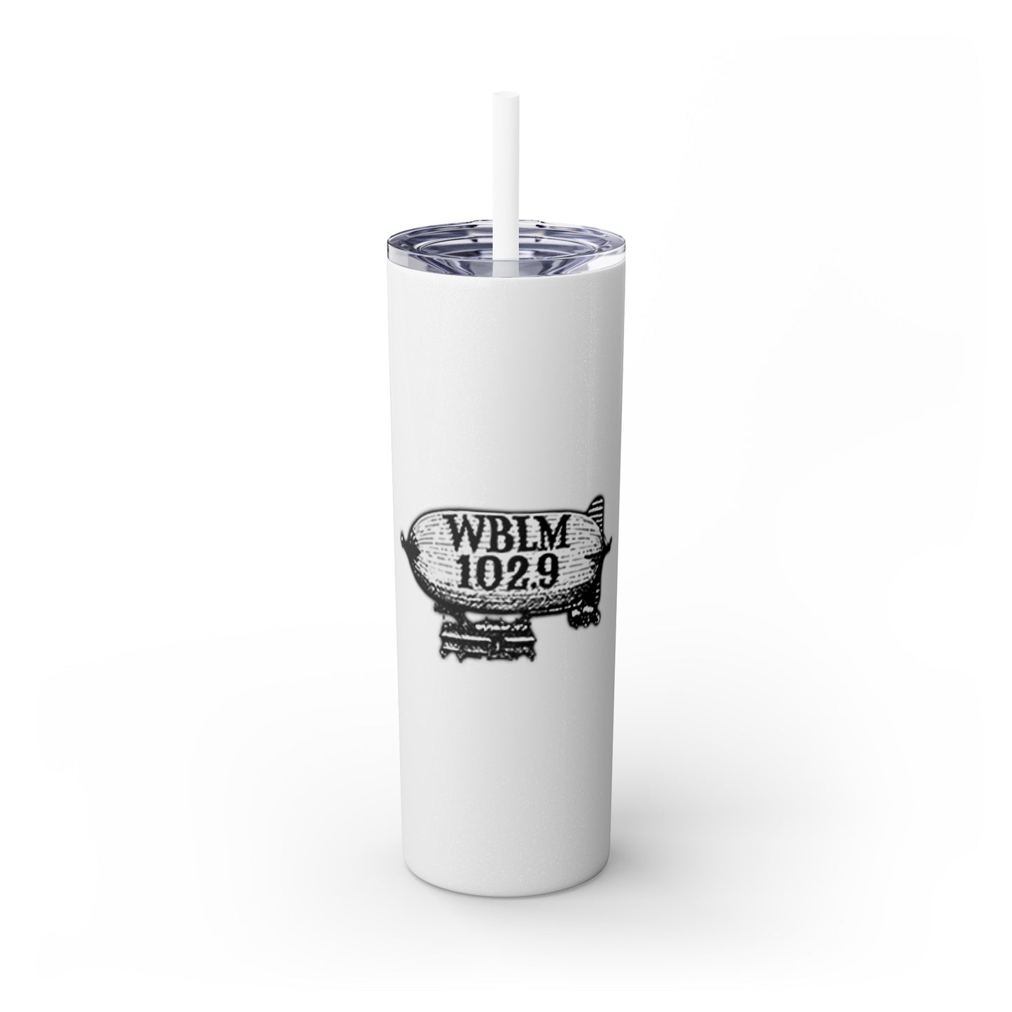 Skinny Tumbler with Straw, 20oz