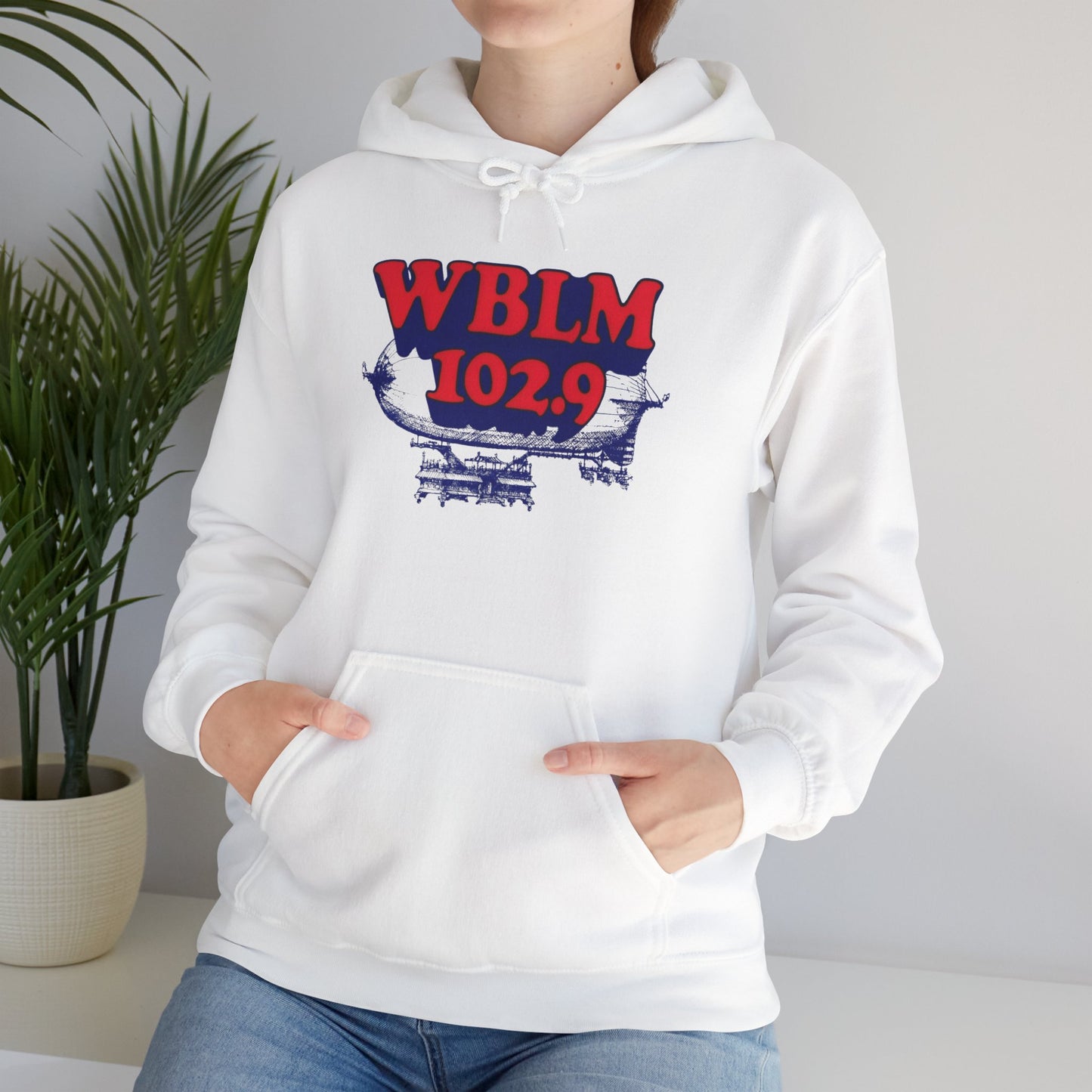 Retro Radio WBLM Logo Hoodie