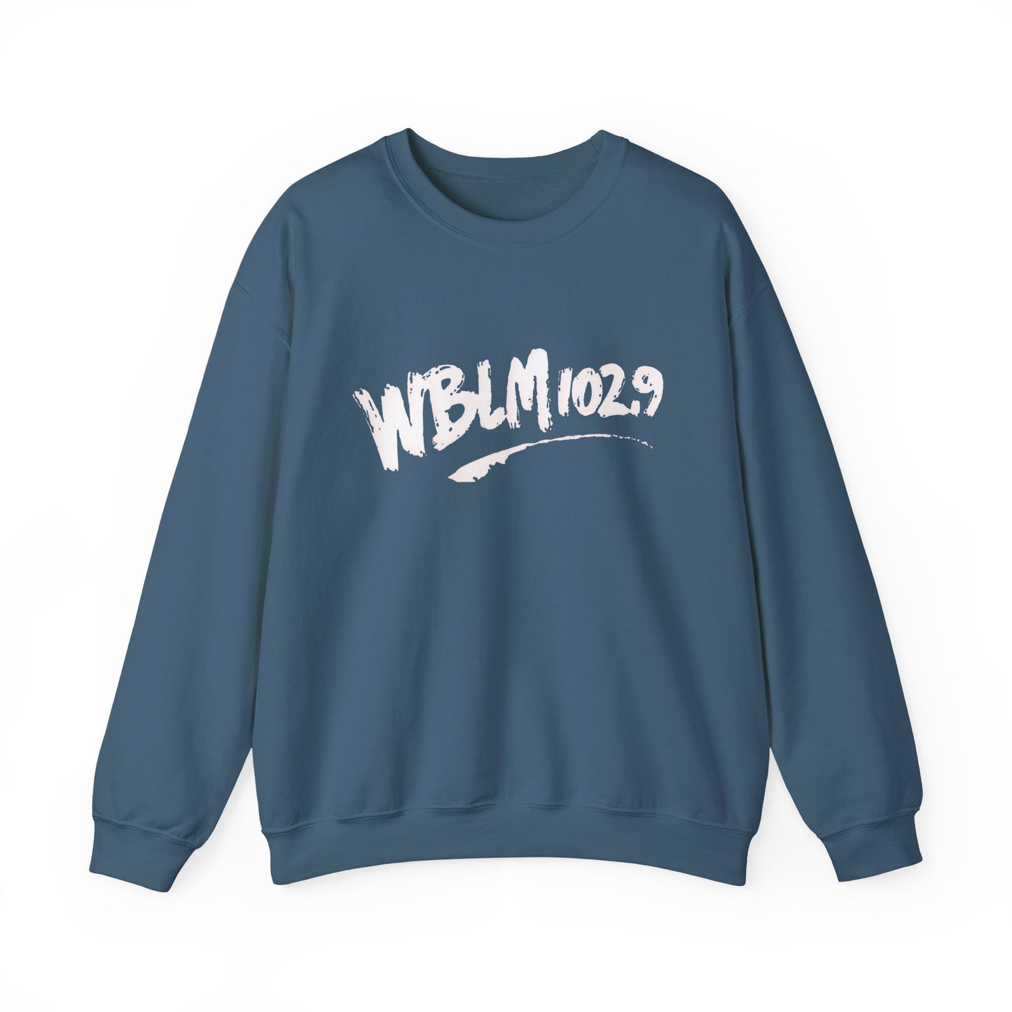 WBLM 102.9 Scrawl Logo Crewneck Sweatshirt