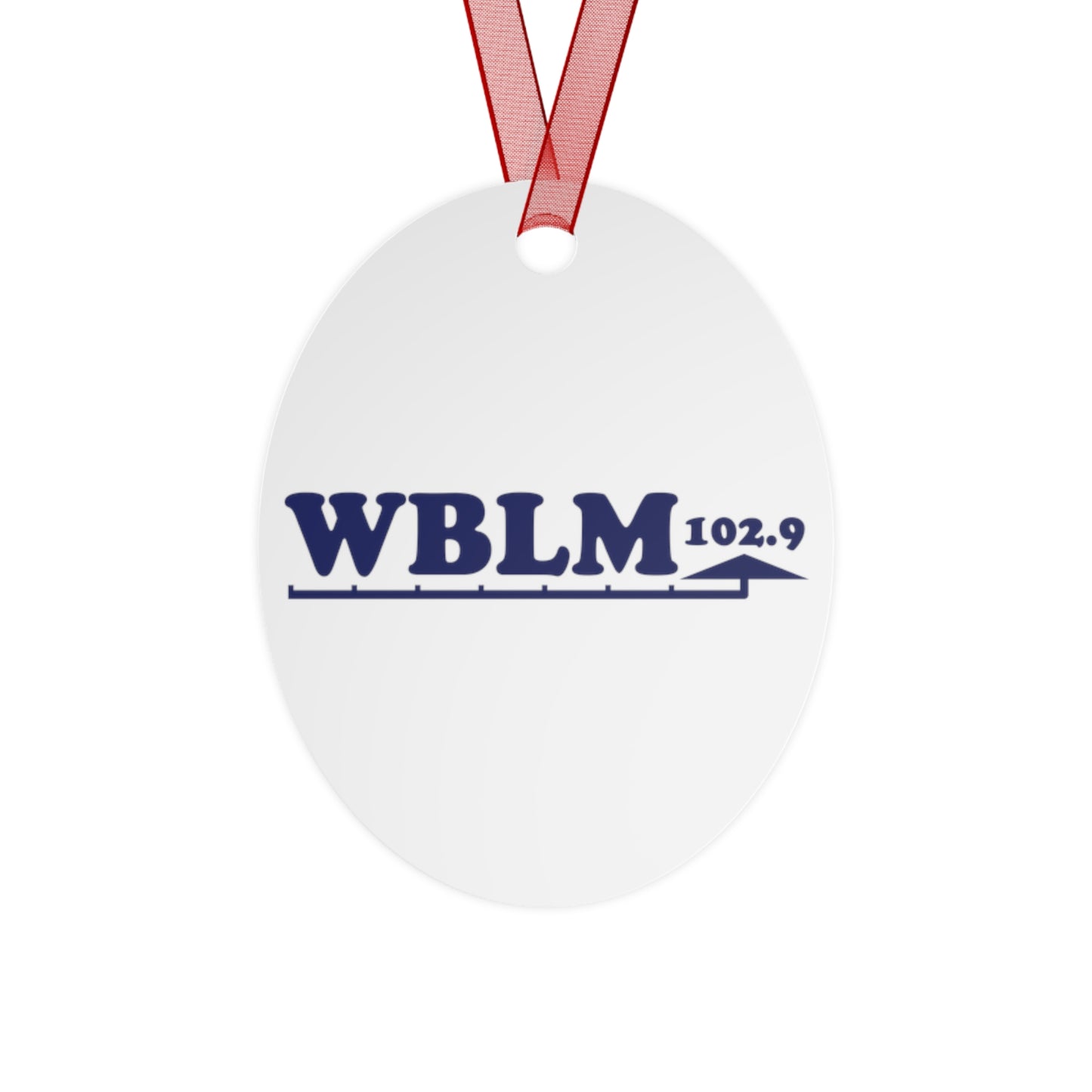 WBLM 102.9 Metal Ornaments - Classy Year Round