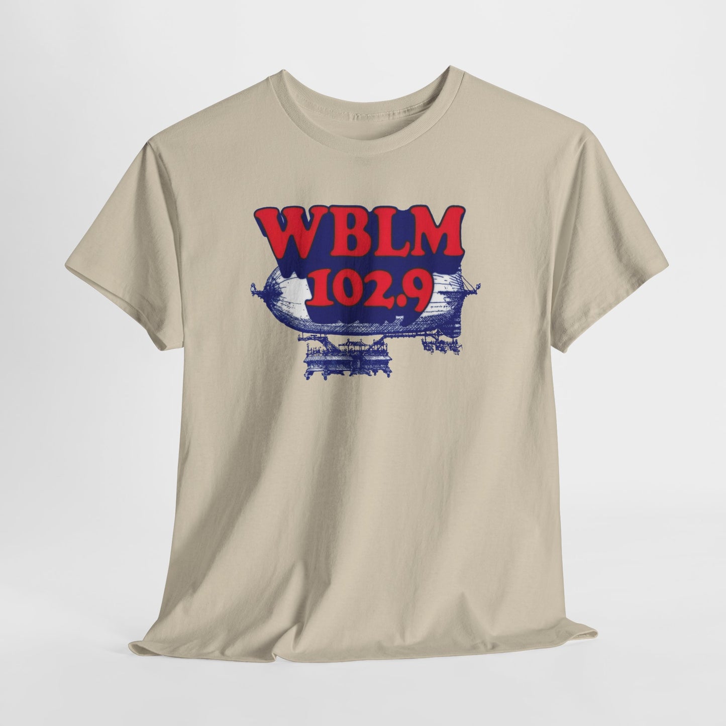Vintage WBLM Radio Station T-Shirt, Retro Music Tee