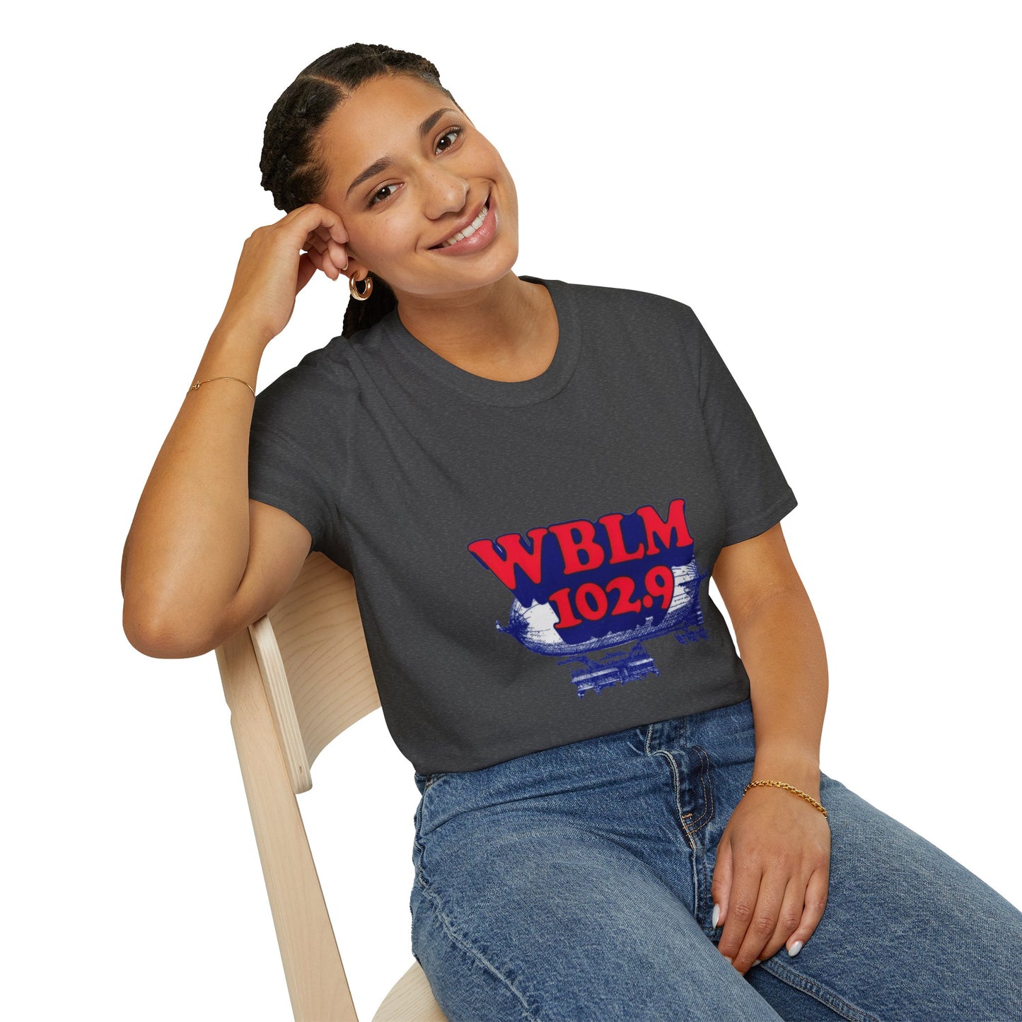 WBLM 102.9 Retro Radio Logo T-Shirt