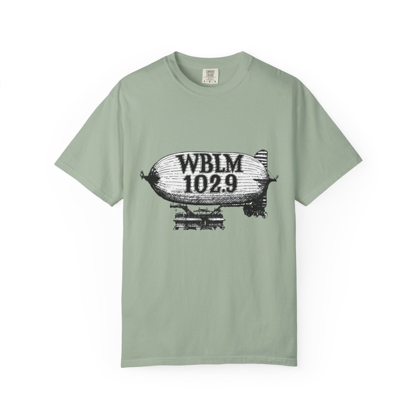 WBLM 102.9 Blimp T-Shirt — Vintage Radio Station Tee