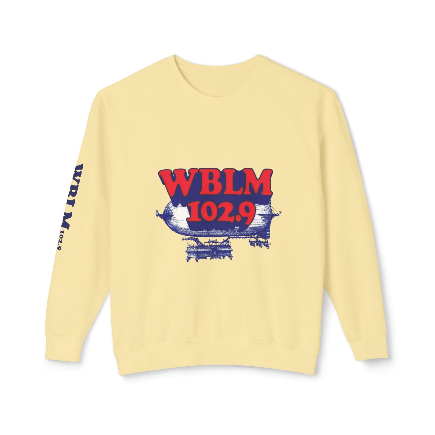 WBLM 102.9 Retro Logo Crewneck Sweatshirt
