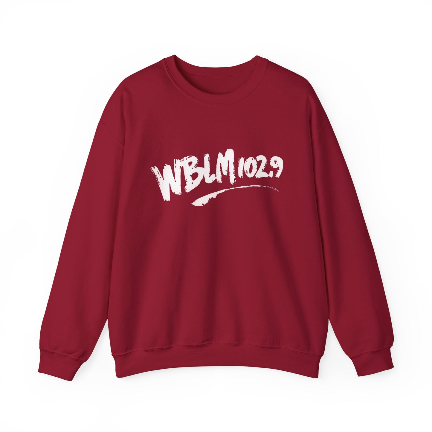 WBLM 102.9 Scrawl Logo Crewneck Sweatshirt