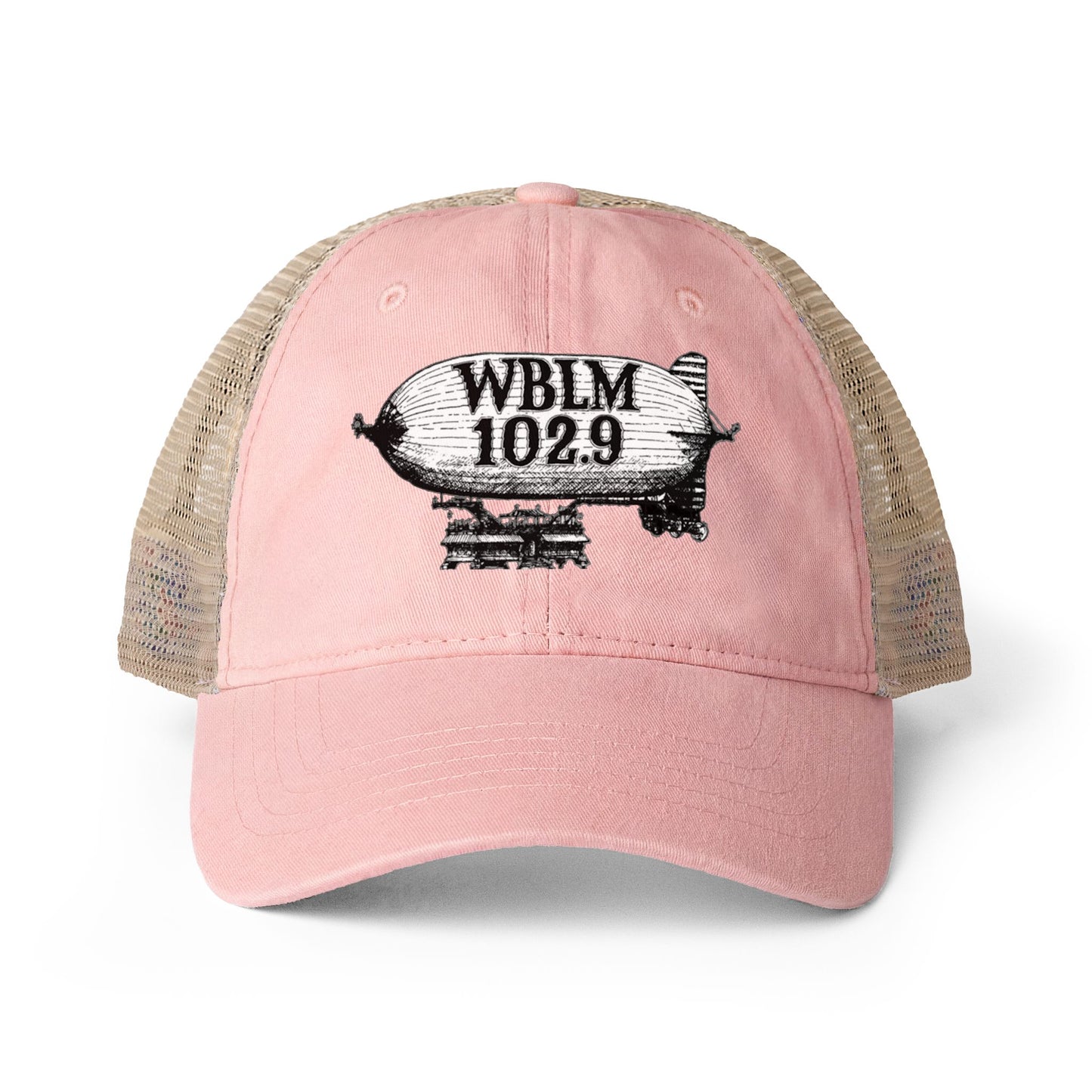 WBLM Blimp Women's Washed Mesh-Back Cap