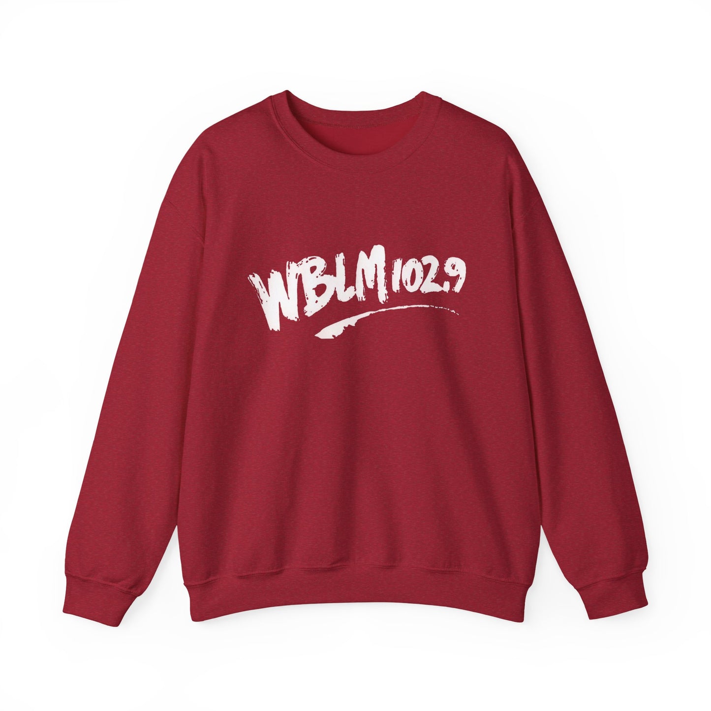 WBLM 102.9 Scrawl Logo Crewneck Sweatshirt