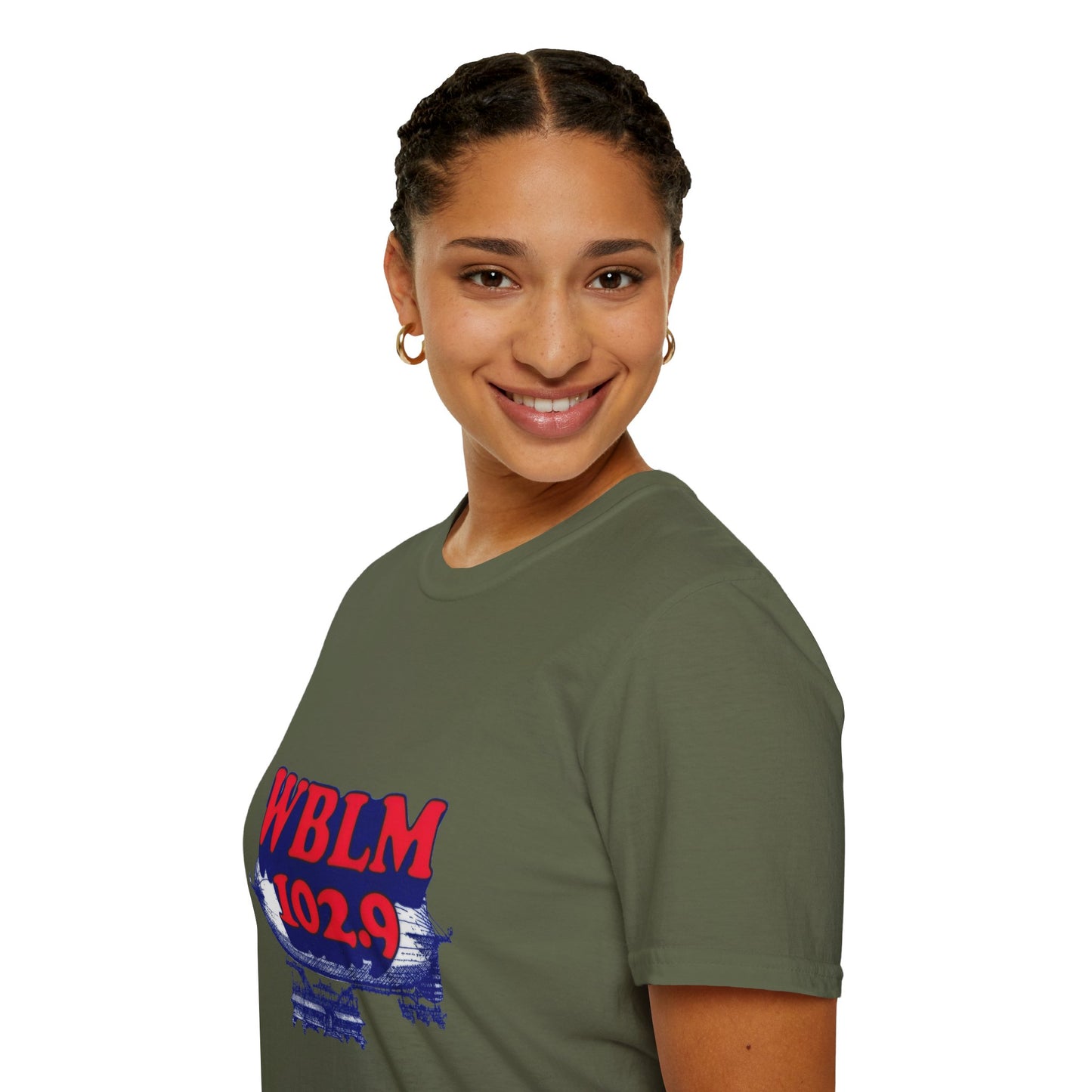 WBLM 102.9 Retro Radio Logo T-Shirt