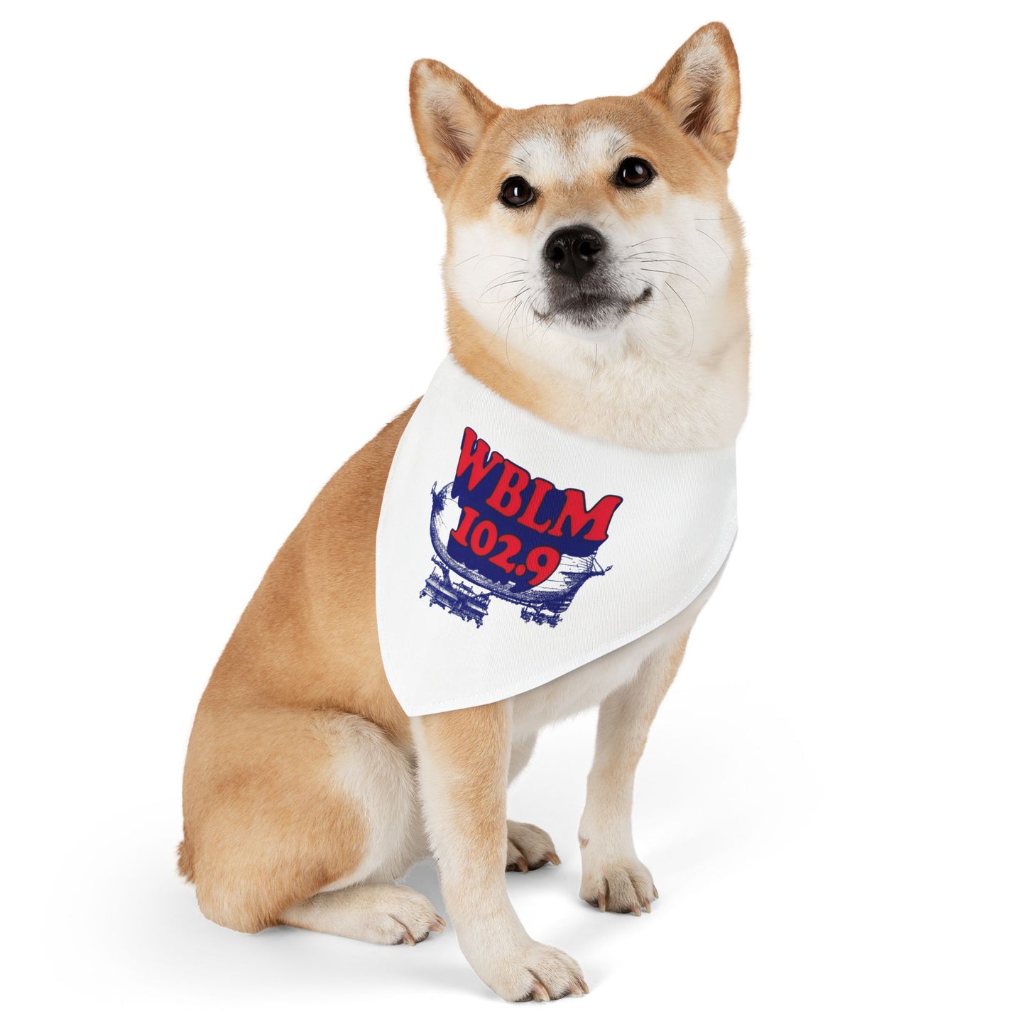 WBLM 102.9 Pet Bandana Collar