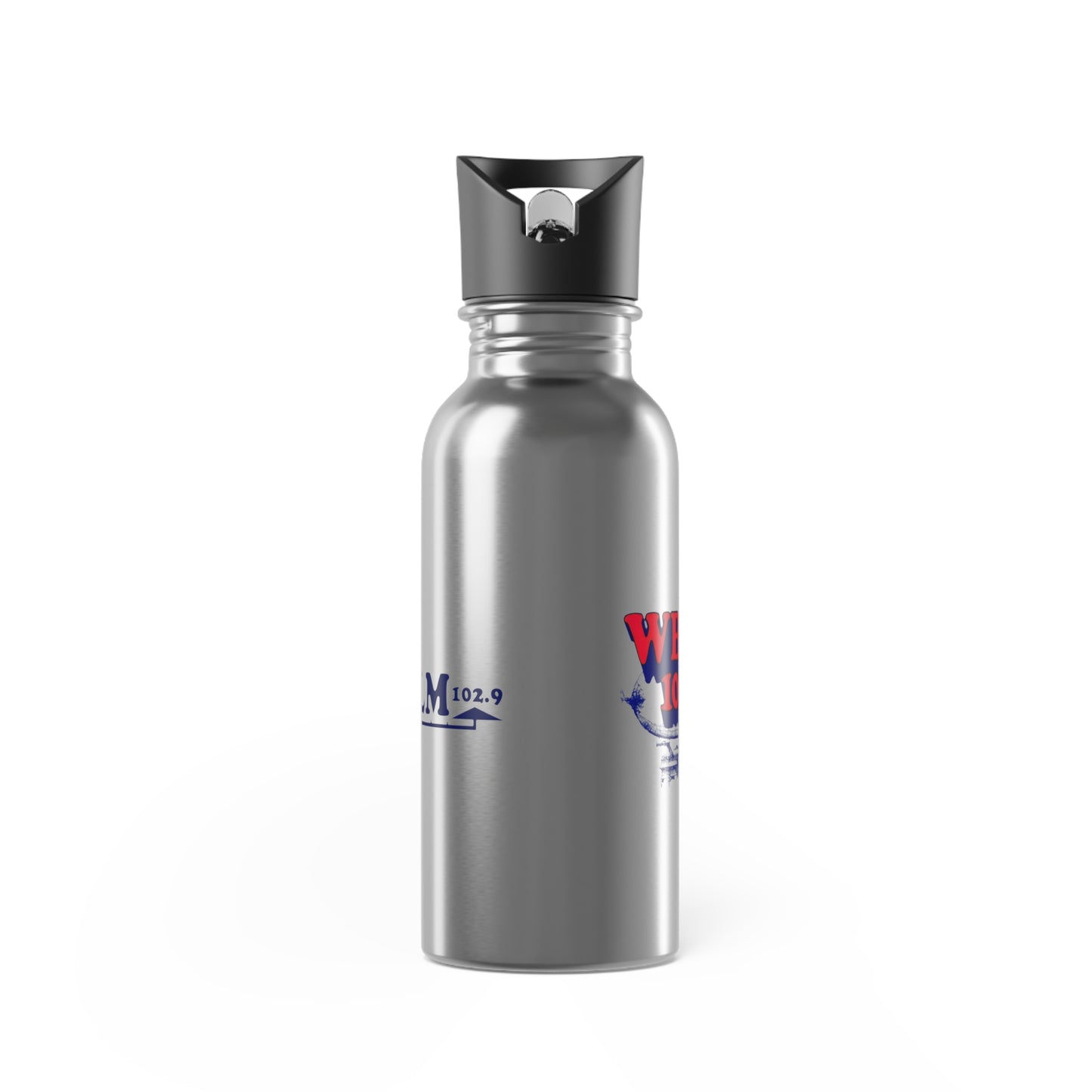 WBLM Stainless Steel Water Bottle With Straw, 20oz