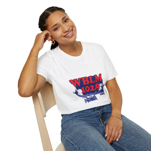 WBLM 102.9 Retro Radio Logo T-Shirt
