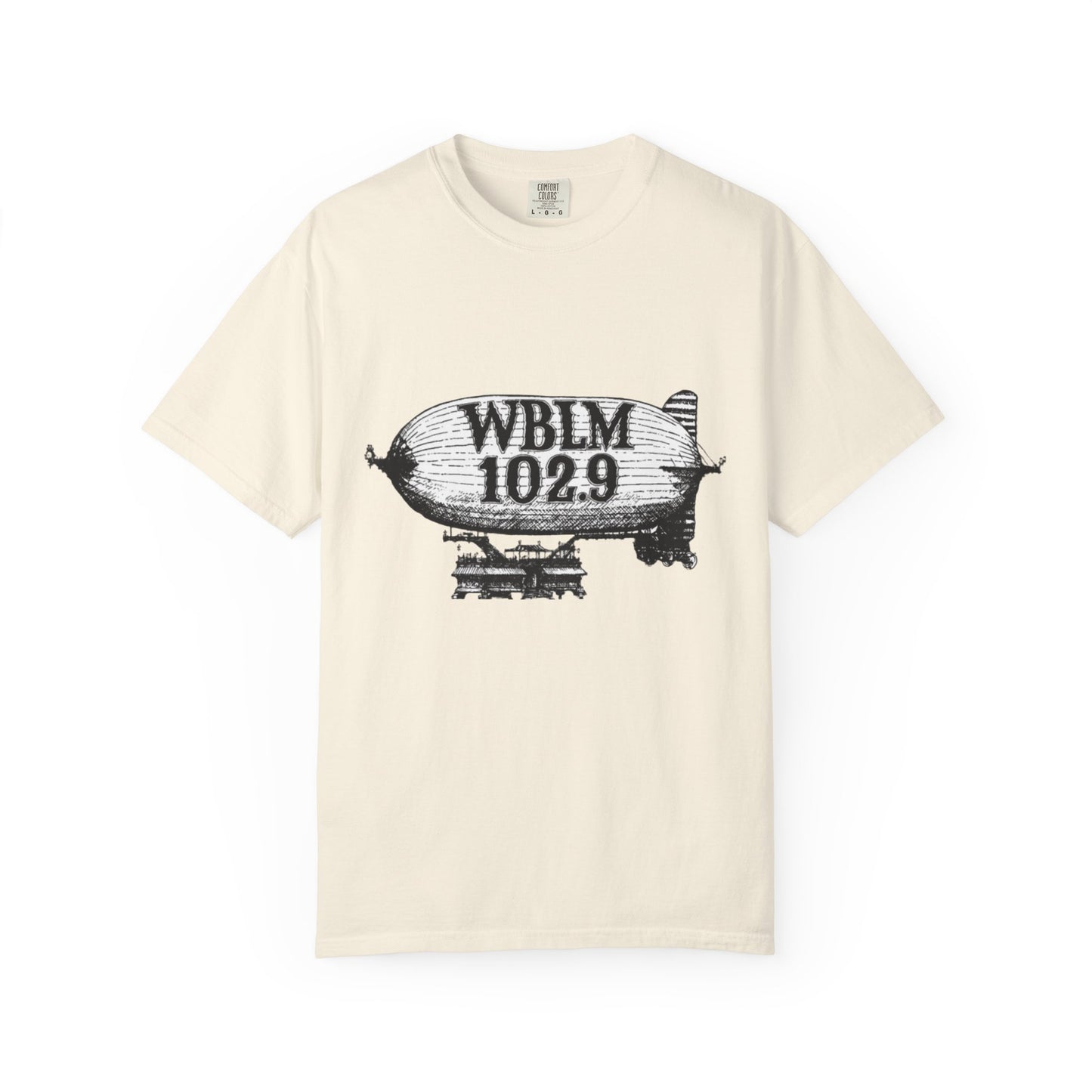 WBLM 102.9 Blimp T-Shirt — Vintage Radio Station Tee