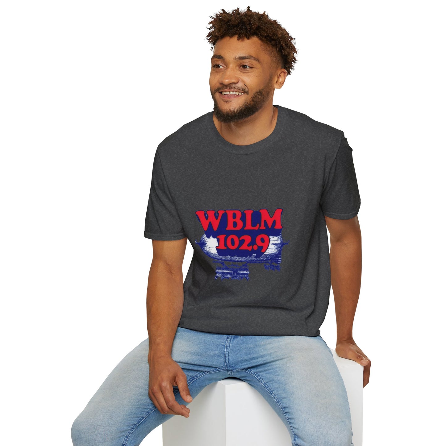 WBLM 102.9 Retro Radio Logo T-Shirt