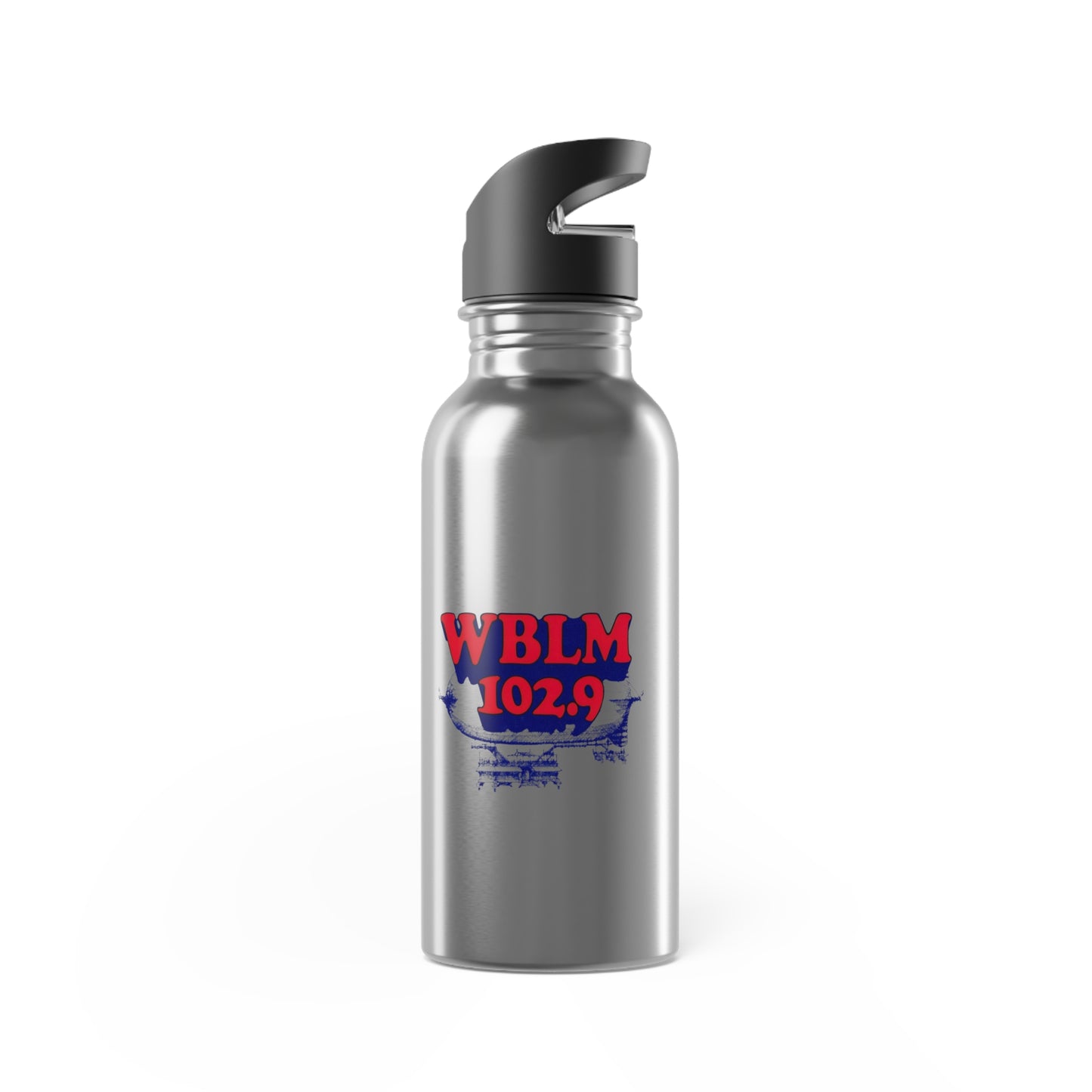 WBLM Stainless Steel Water Bottle With Straw, 20oz