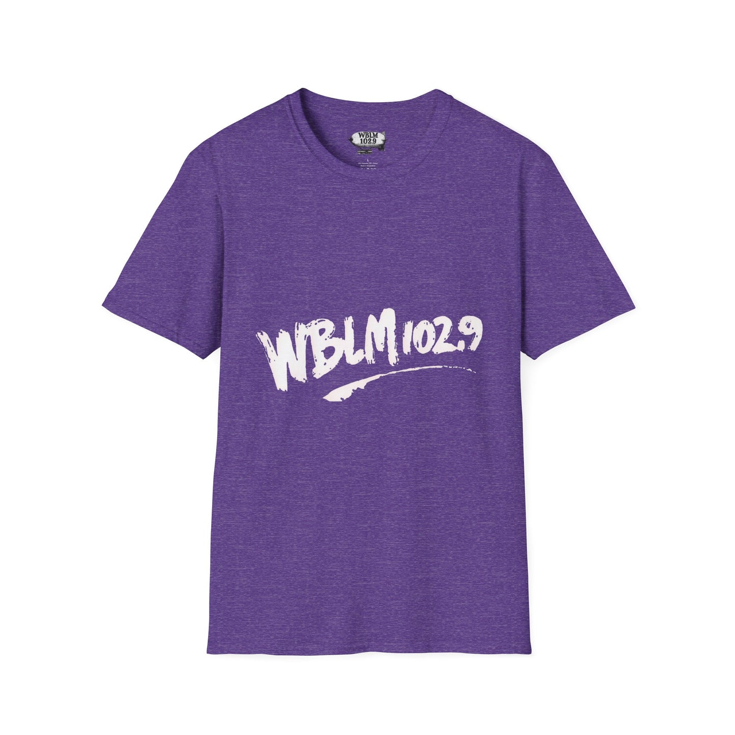 WBLM 102.9 Scrawled Logo Soft Heather Tee