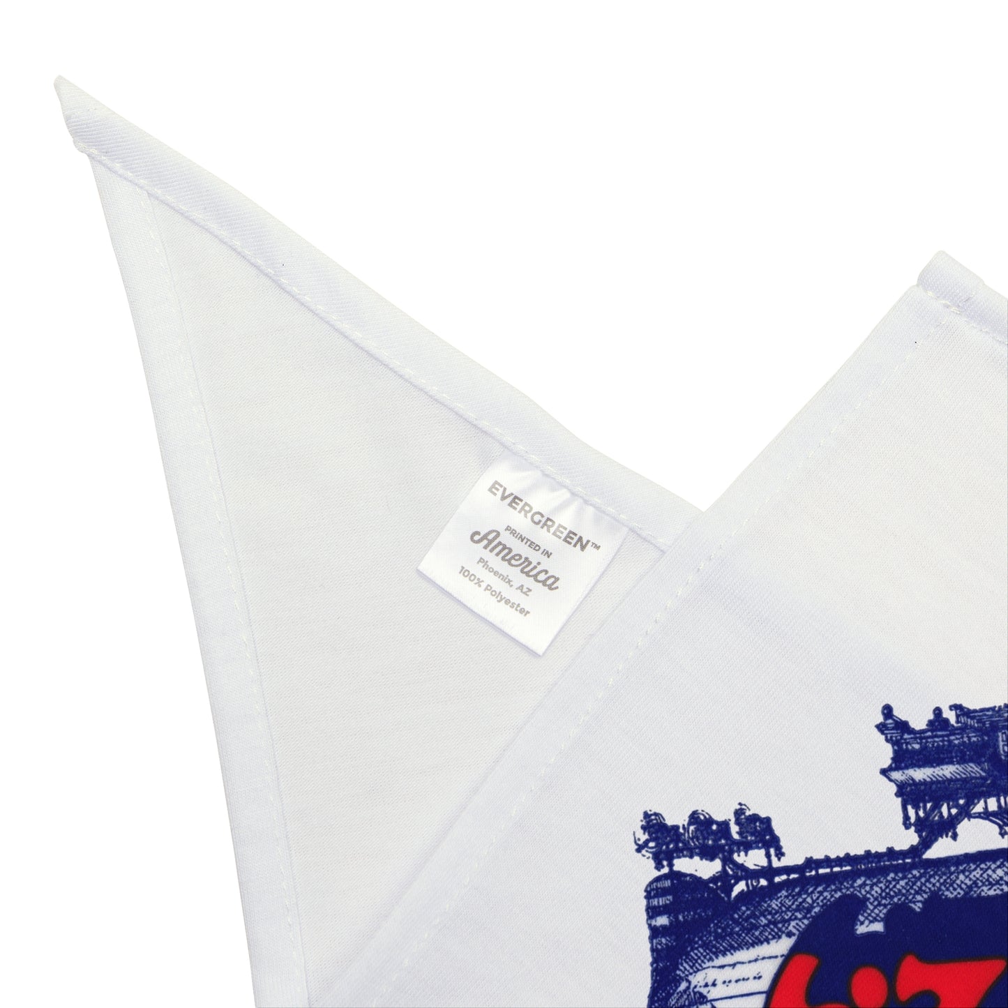 WBLM 102.9 Pet Bandana – Retro Radio Logo Dog Bandana