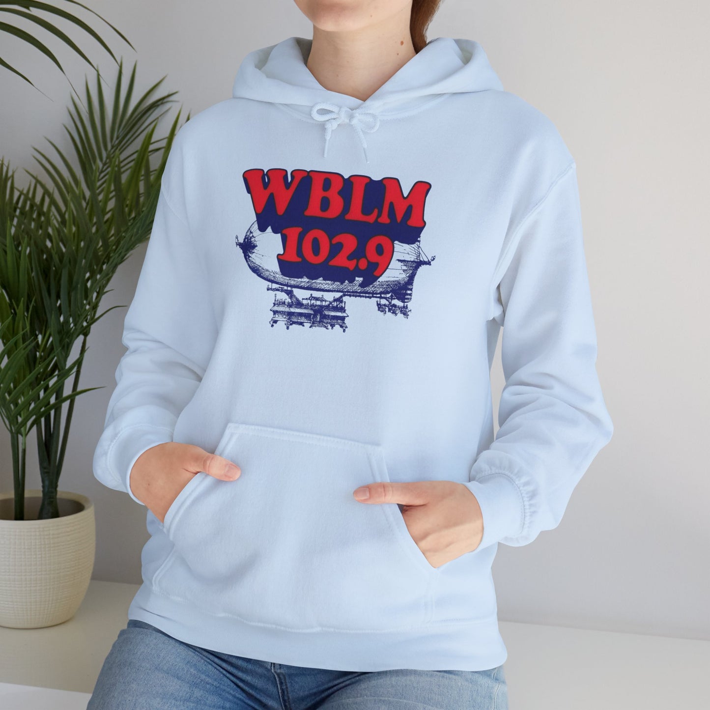 Retro Radio WBLM Logo Hoodie