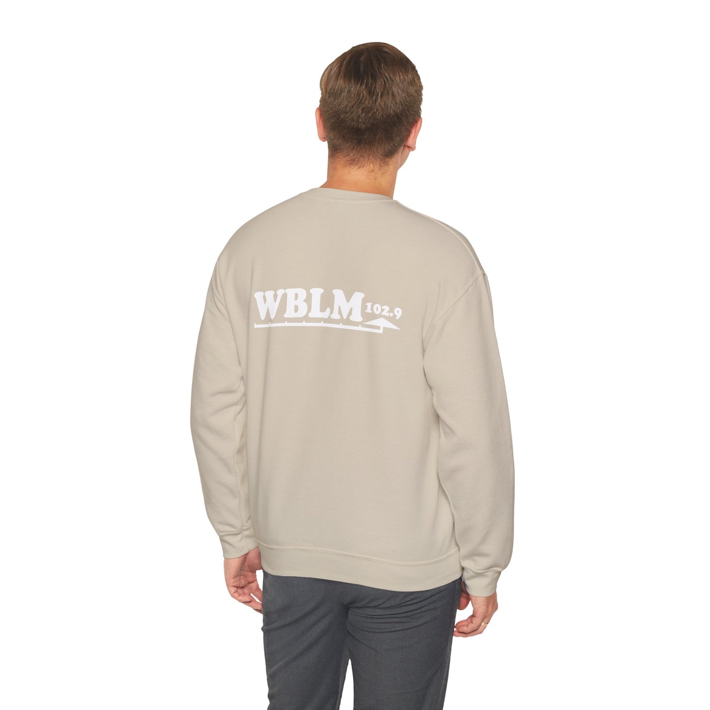 WBLM 102.9 Retro Radio Logo Sweatshirt