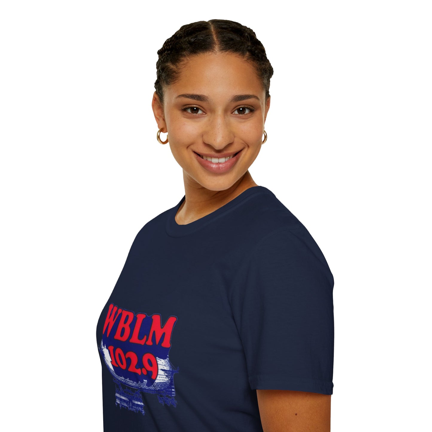WBLM 102.9 Retro Radio Logo T-Shirt