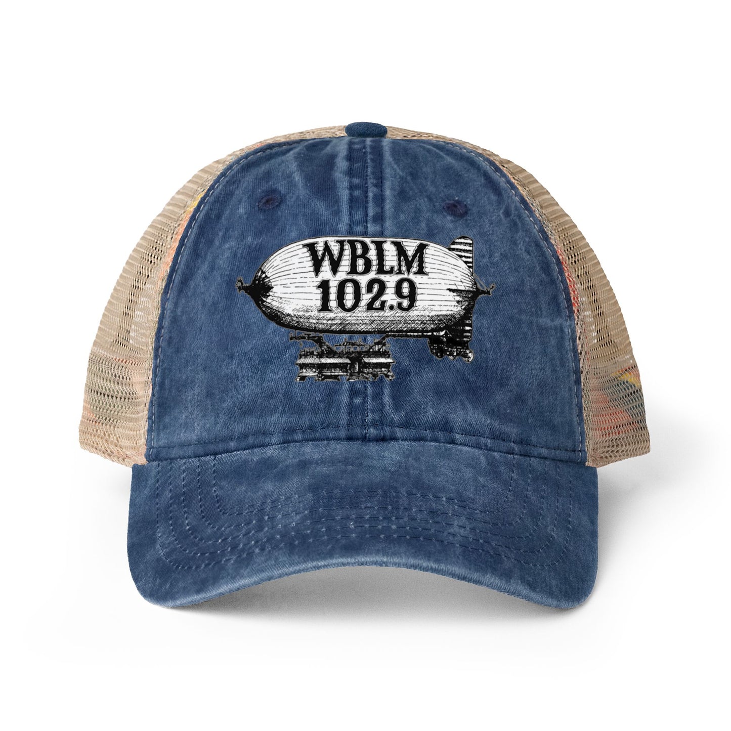 WBLM Blimp Women's Washed Mesh-Back Cap