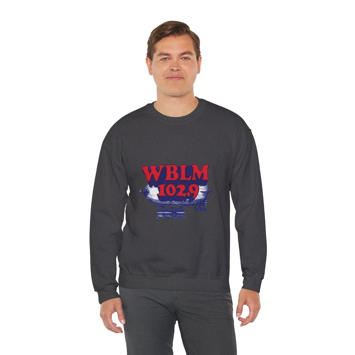 WBLM 102.9 Retro Radio Logo Sweatshirt