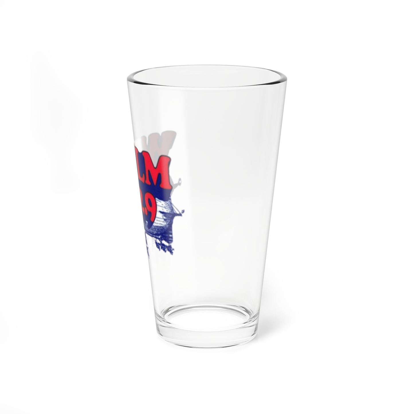 WBLM Logo Mixing Glass, 16oz