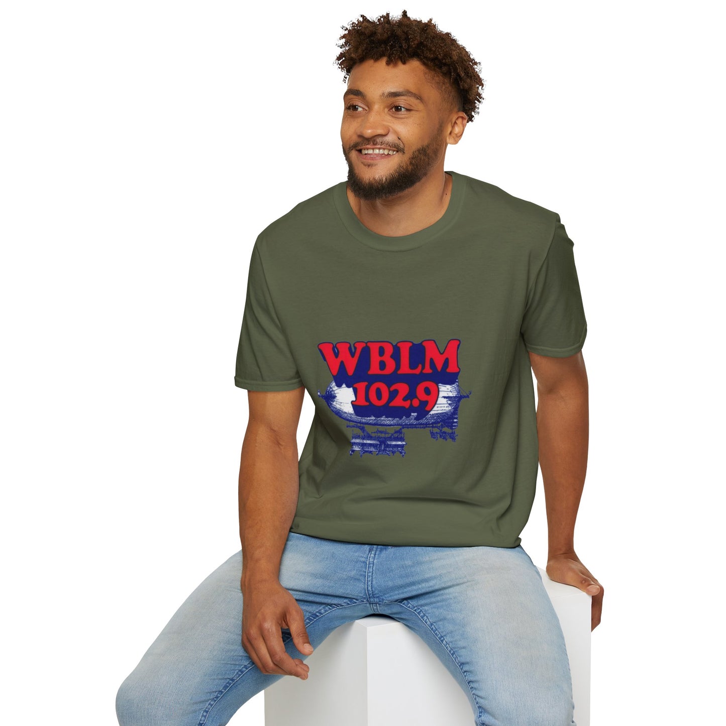 WBLM 102.9 Retro Radio Logo T-Shirt