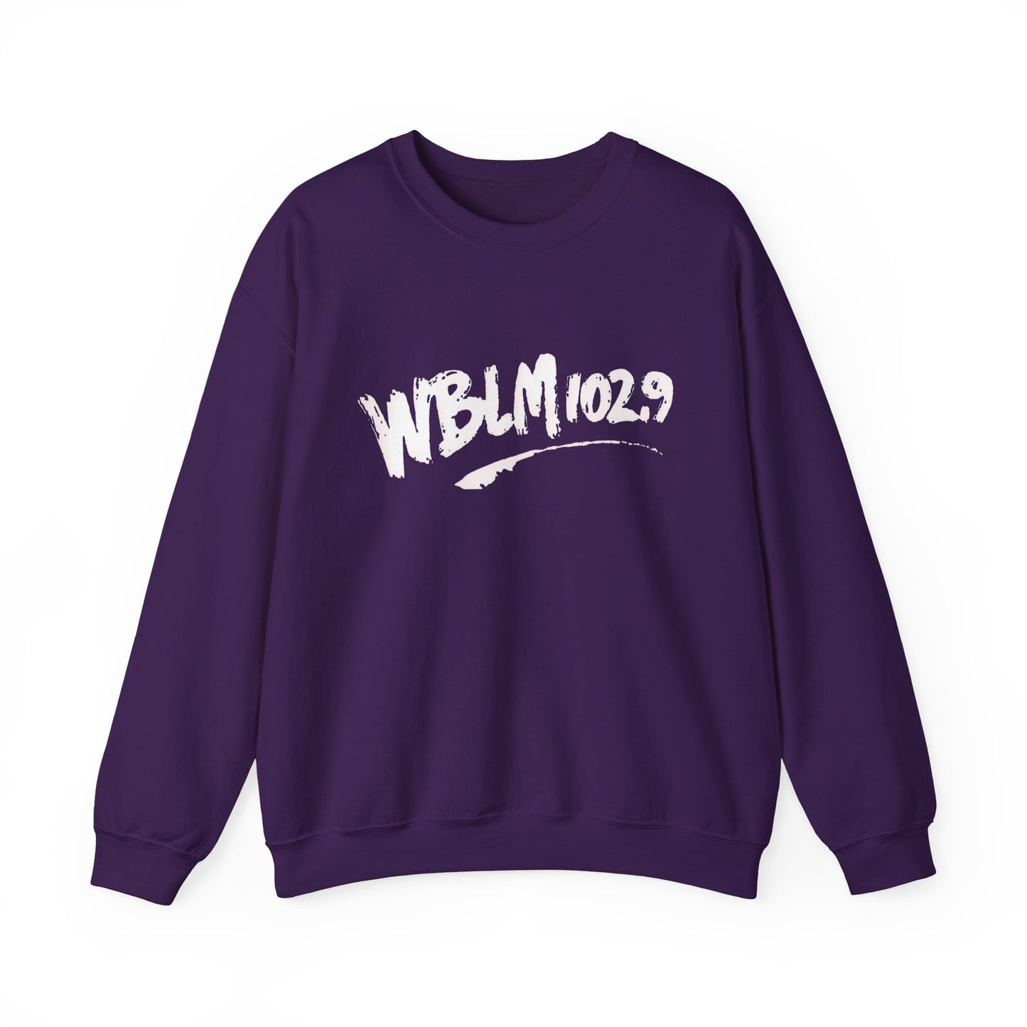 WBLM 102.9 Scrawl Logo Crewneck Sweatshirt