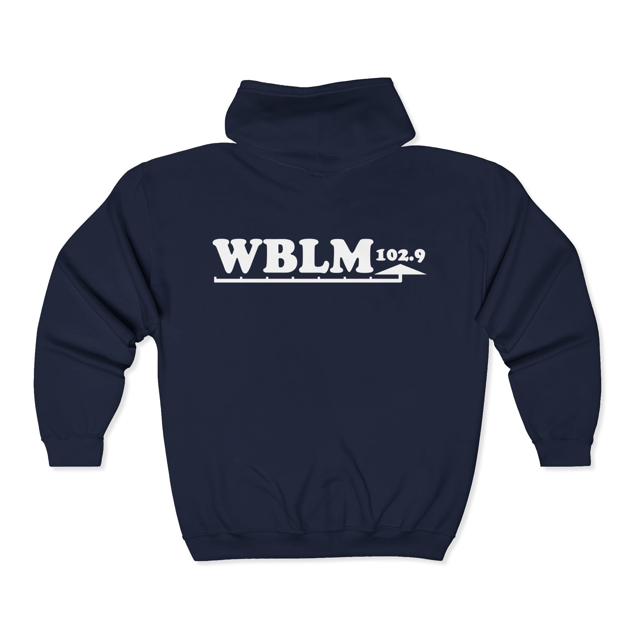 WBLM Radio Unisex Zip Hoodie