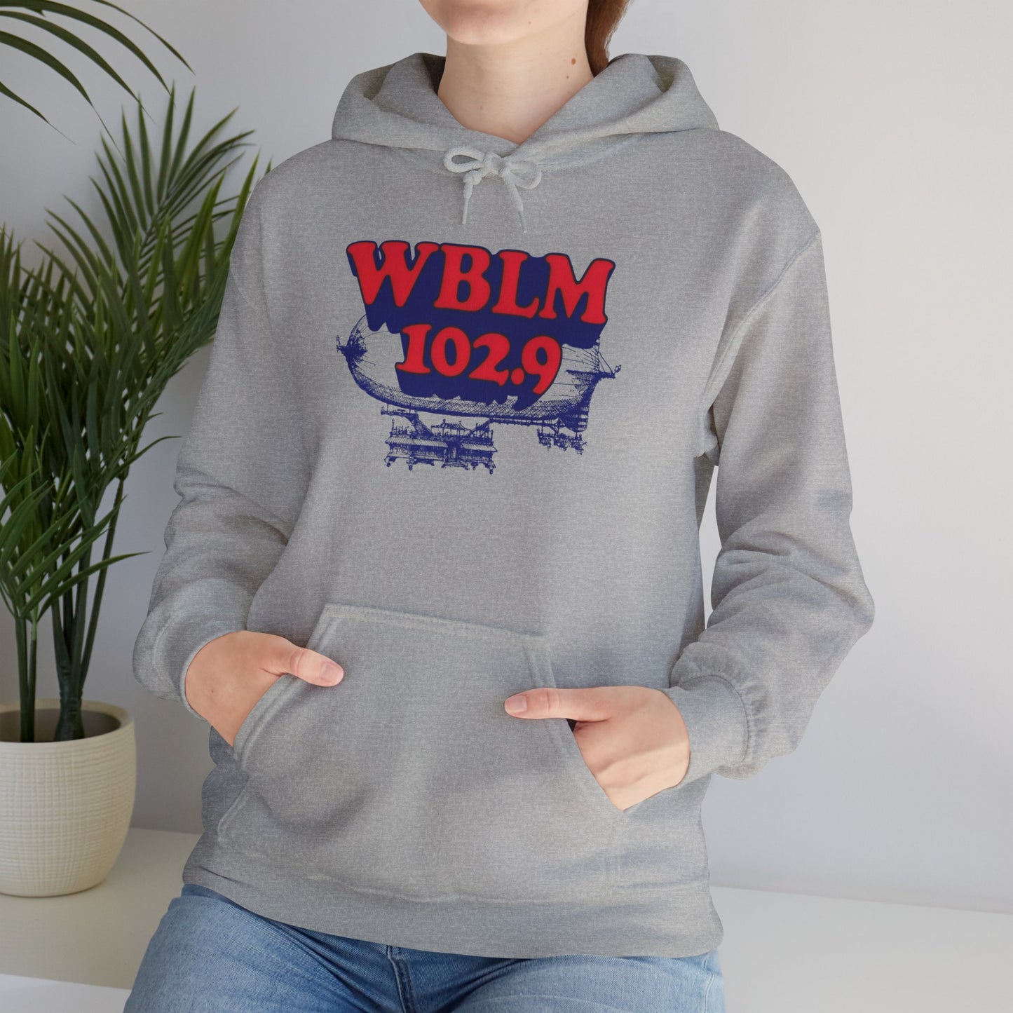 Retro Radio WBLM Logo Hoodie