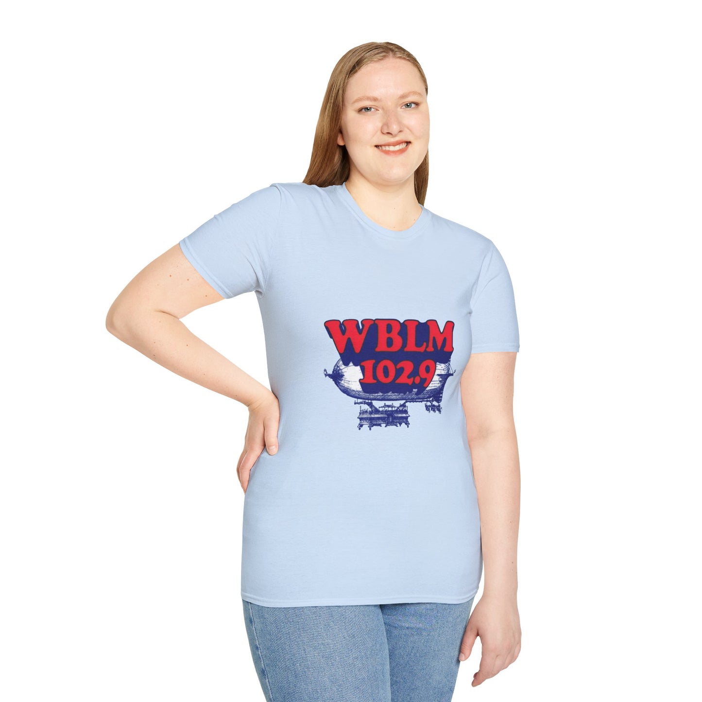 WBLM 102.9 Retro Radio Logo T-Shirt