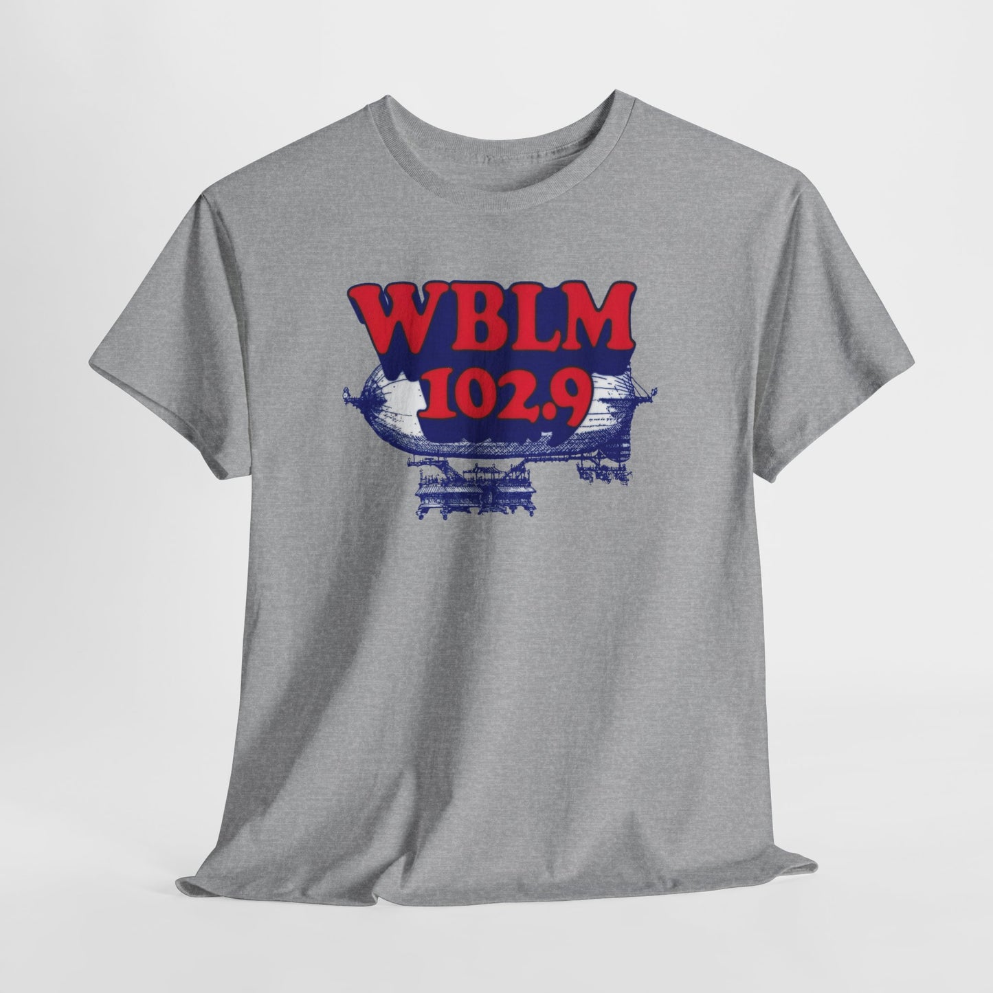 Vintage WBLM Radio Station T-Shirt, Retro Music Tee