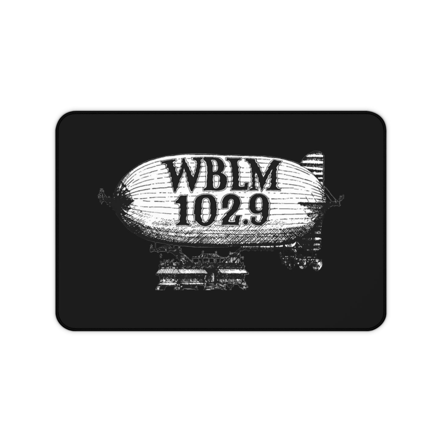 WBLM 102.9 Zeppelin Logo Desk Mat Mouse Pad