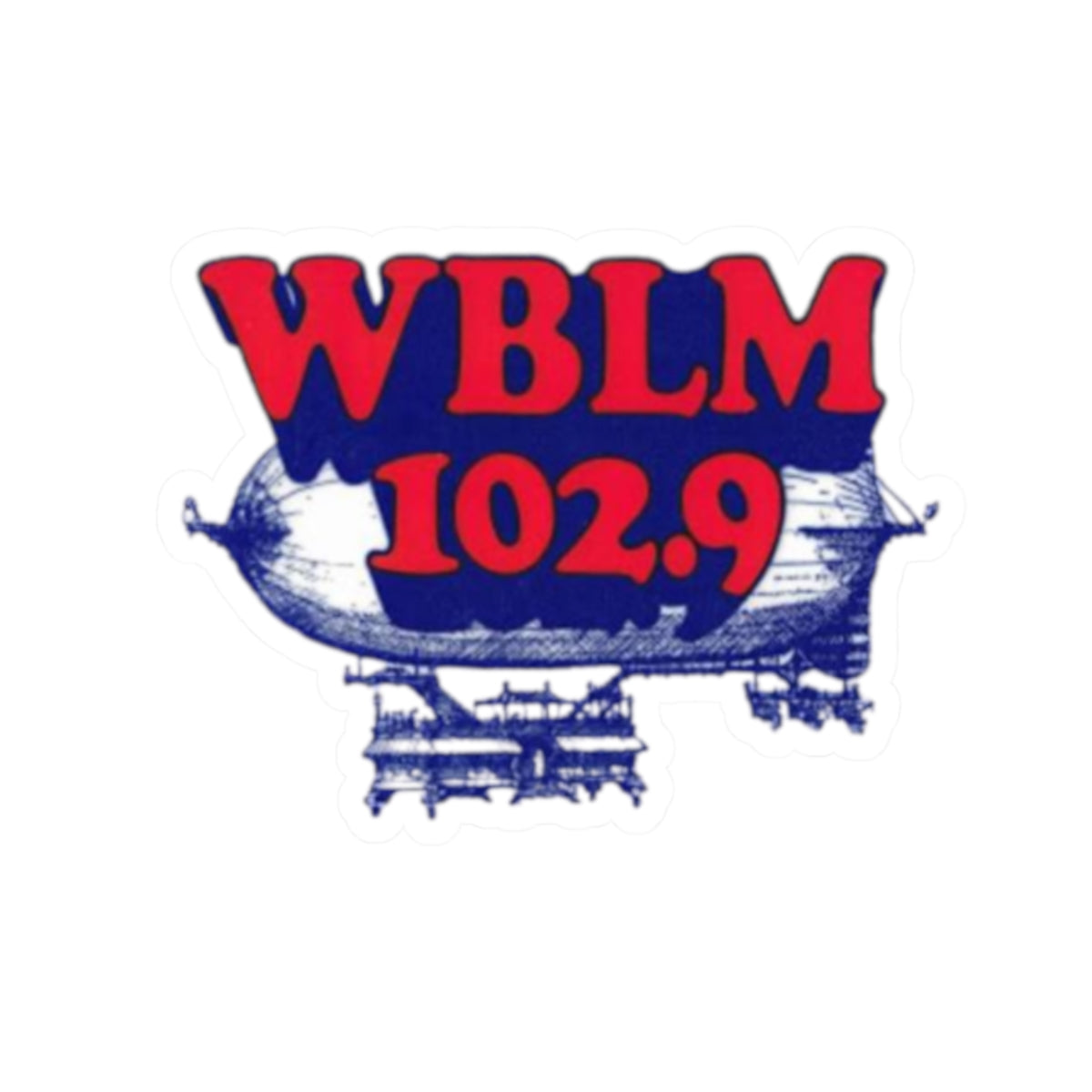 WBLM 102.9 Kiss-Cut Stickers