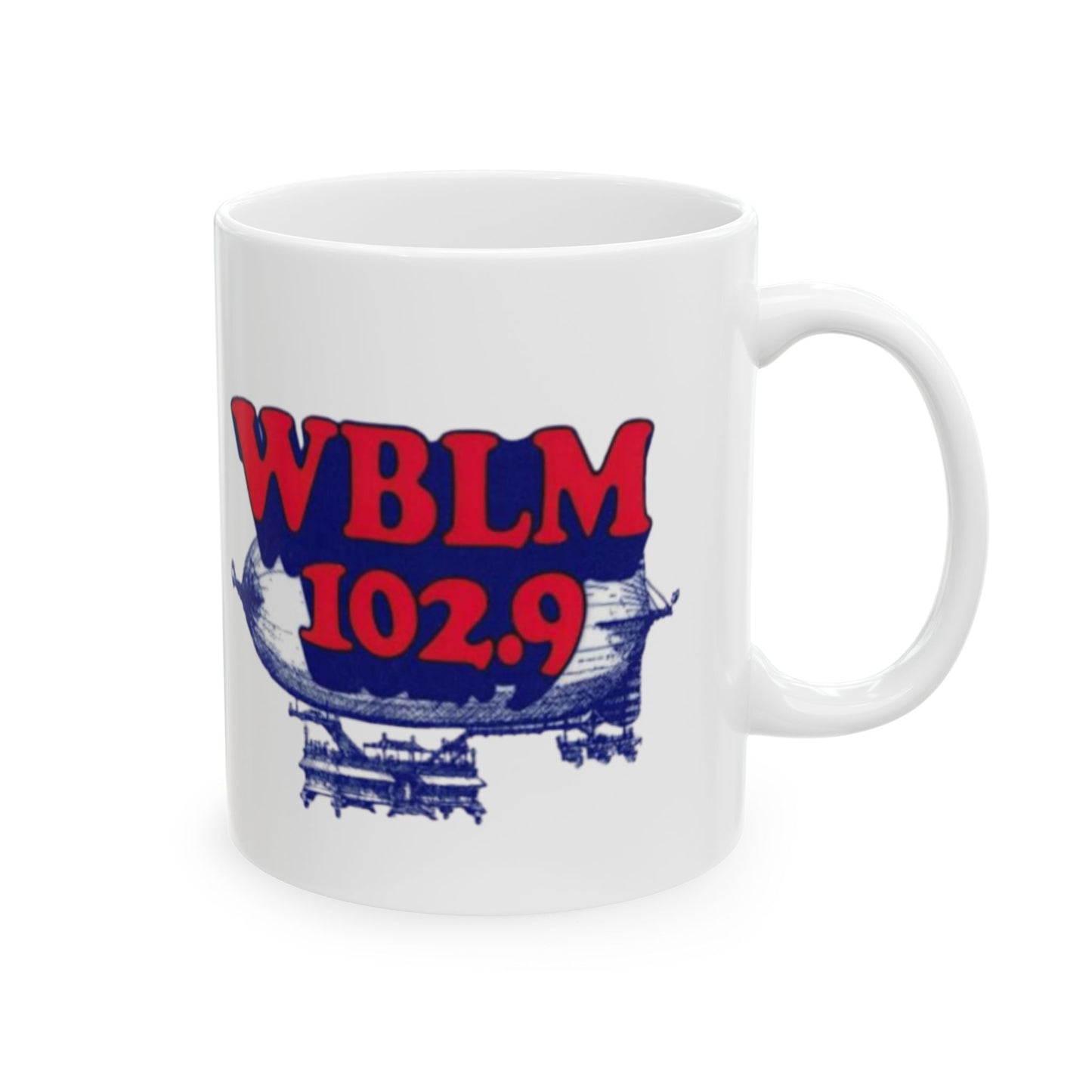 WBLM 102.9 Radio Station Logo Ceramic Mug