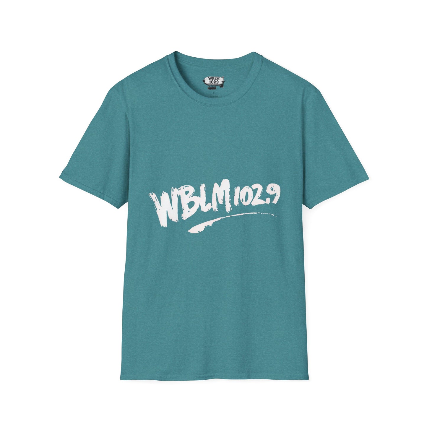 WBLM 102.9 Scrawled Logo Soft Heather Tee