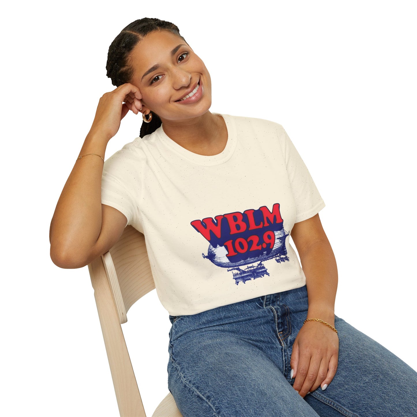 WBLM 102.9 Retro Radio Logo T-Shirt
