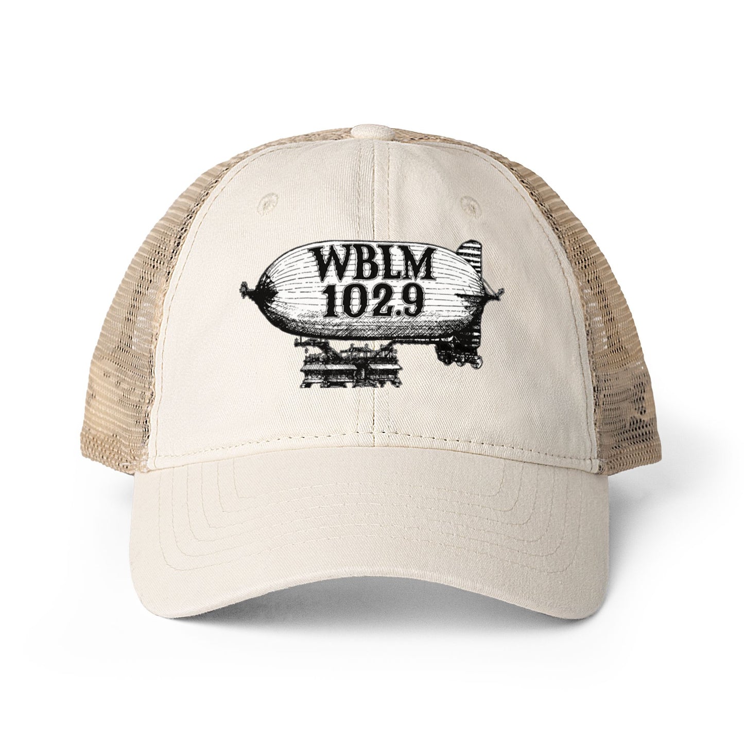 WBLM Blimp Women's Washed Mesh-Back Cap
